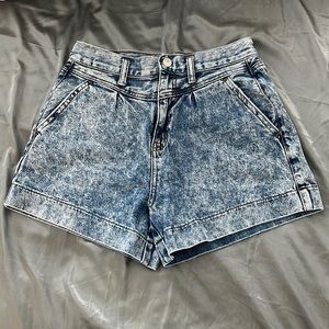 American Eagle Outfitters Blue Mom Short